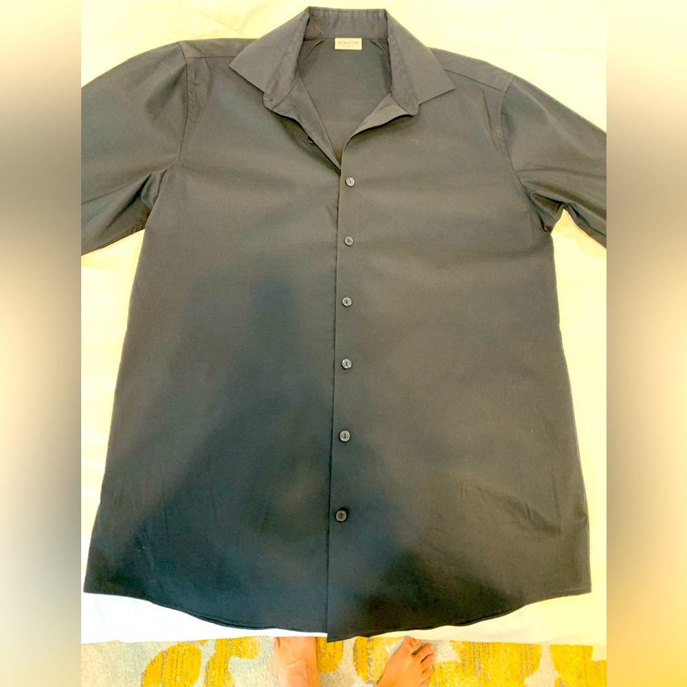 Black Reaction Kenneth Cole dress shirt.